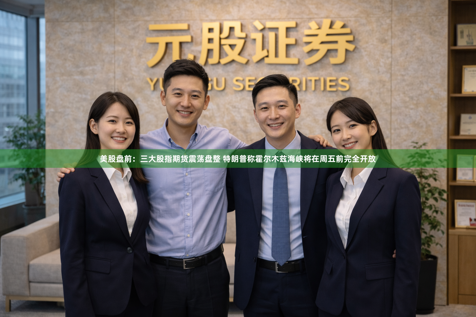 美股盘前：三大股指期货震荡盘整 特朗普称霍尔木兹海峡将在周五前完全开放