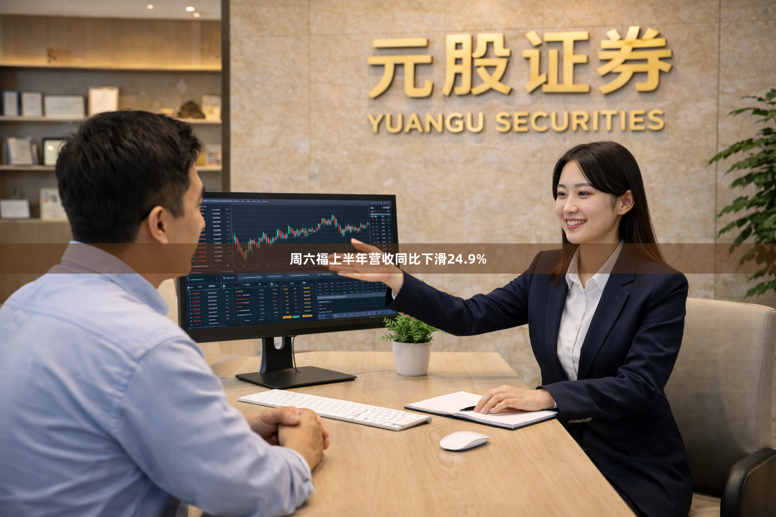 周六福上半年营收同比下滑24.9%